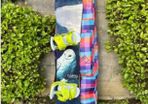 Capita Snowboard 148, Burton Bindings, Burton Board Bag - Pristine Condition