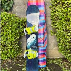 Capita Snowboard 148, Burton Bindings, Burton Board Bag - Pristine Condition