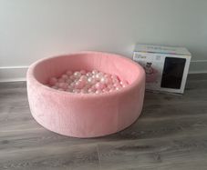 pink ball pit