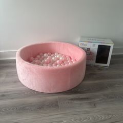 pink ball pit