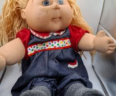 Vintage cabbage doll