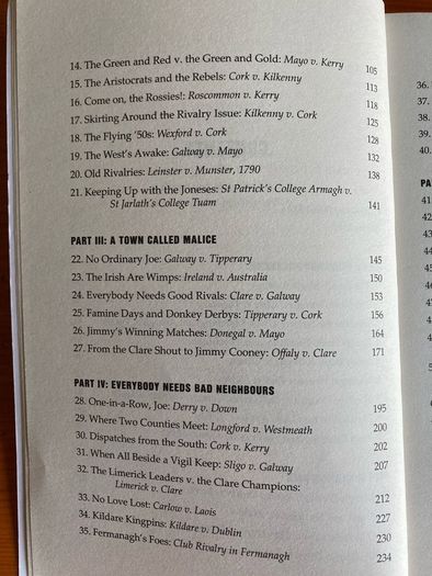 'Great GAA rivalries' by John Scally