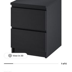 IKEA MALM Bedside Table