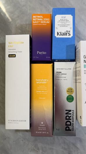Viral Korean skincare and haircare new