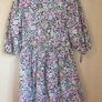 NEW - Full cotton floral Dress UK 10 Image 3
