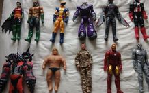 bundle of action figures