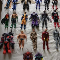 bundle of action figures