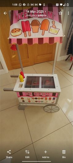 Melissa and Doug ice cream truck
