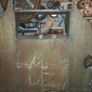 Hand Carved Oak Wall Unit Image 9