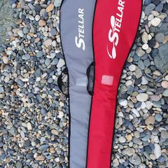 Split paddle bag for kayak/surfski paddles