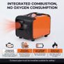 5kw 12V 24V Horizontal Diesel Parking Heater Car Diesel Air Heater Vehicle Cabin Heater Cab Heater Automotive Air Heater With Remote Control Overheat Protection For Truck RV Car Image 9