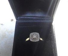9ct Diamond Gold Ring