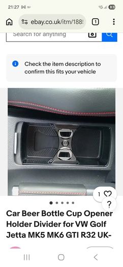 VW golf bottle opener