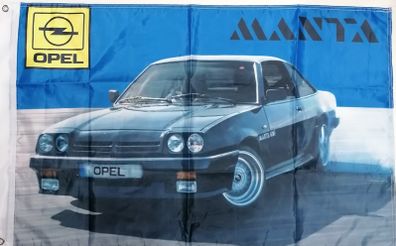 Opel Manta Black flag.