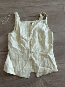 Stravidarius vest top with corset back