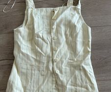 Stravidarius vest top with corset back