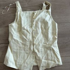Stravidarius vest top with corset back