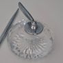 Vintage Waterford Crystal Cut Paperweight Pen Holder Image 6