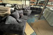Back corner sofa with matching 2 seater set