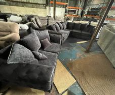 Back corner sofa with matching 2 seater set