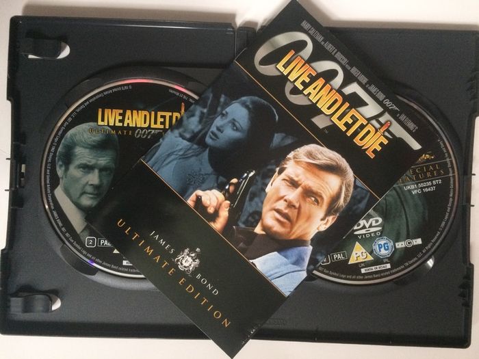 007 James Bond - Live And Let Die [1973] Roger Moore [Movie 2xDVD]