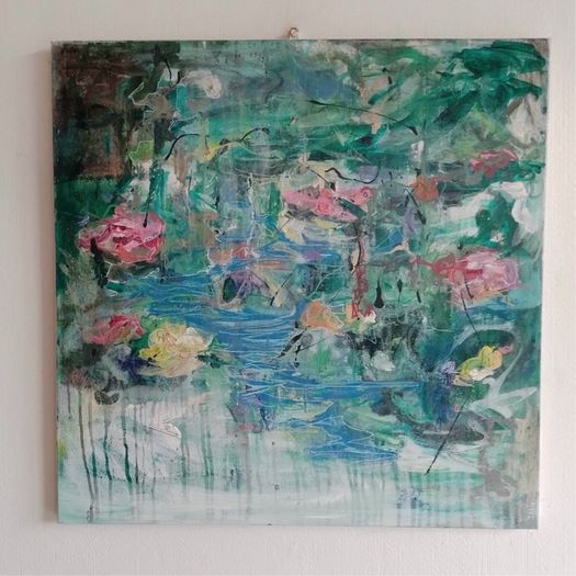 Large Original Abstract Painting Original Art Contemporary Art Modern Irish abstract art Framed