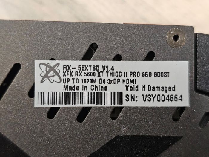 Xfx Radeon Rx 5600 Xt