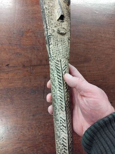 Antique Tribal Art pole or club