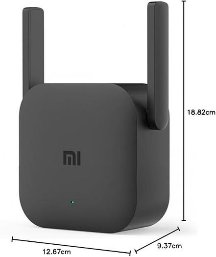 Xiaomi Mi Pro 300M 2.4G Wifi Amplifier With 2 Antenna - Black - Wifi Router