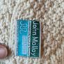 Vintage John Molloy 100% wool hand knit Aran cream scarf Image 3