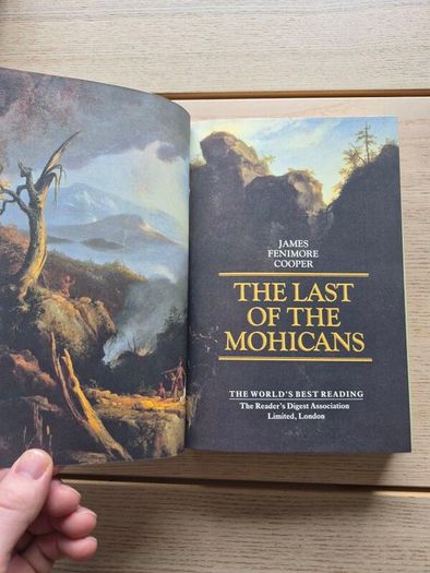 The Last of the Mohicans by James Fenimore Cooper 1984 Reader's Digest Hardcover