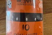 Halloween skull lights
