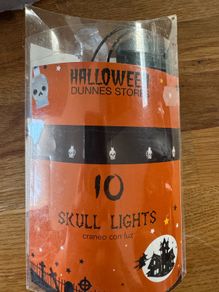 Halloween skull lights