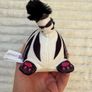 Aphmau MeeMeows Limited Edition Safari Zebra Cat 6" Kawaii Plush Used Please see photos Image 3