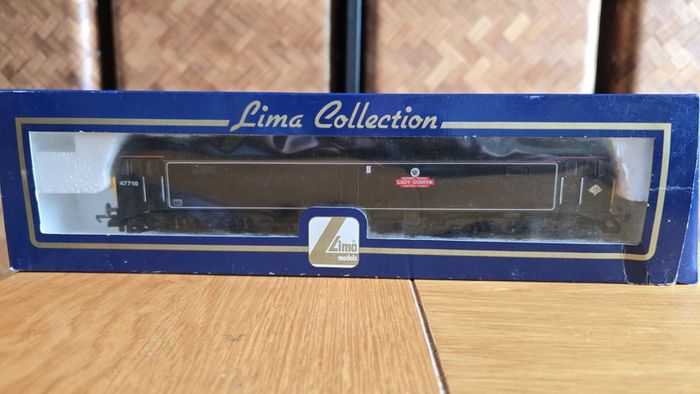 Train model - Lima Class 47 47710 Lady Godiva OO Gauge Diesel - Boxed