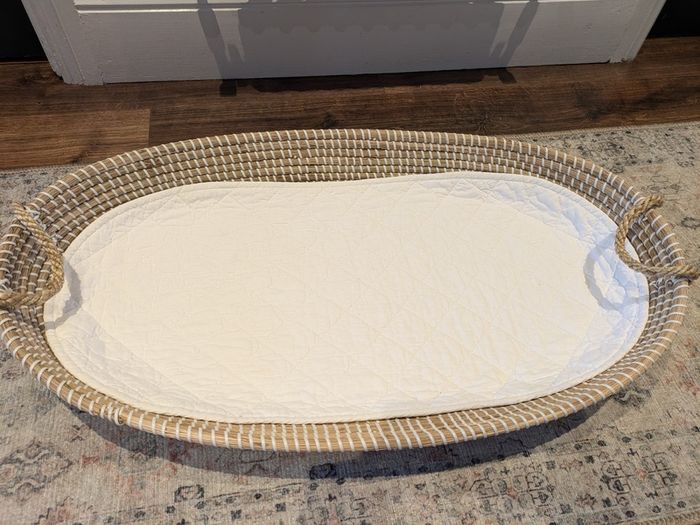Baby changing basket