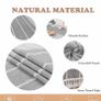 Rectangle Table Cloth Cotton Linen Wrinkle Free (MULTIPLE SIZES) Image 6