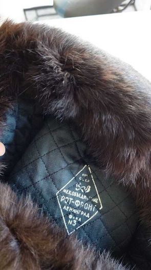 vintage fur hat