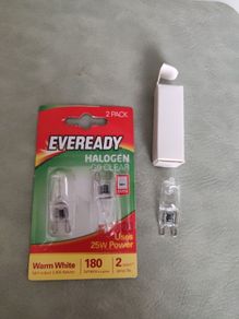 Halogen G9 bulb clear light