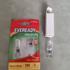 Halogen G9 bulb clear light