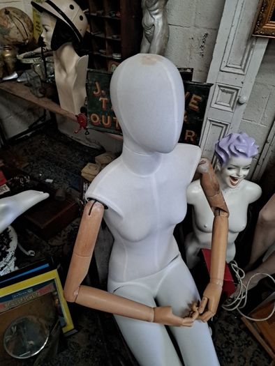 Female Sitting Mannequin
