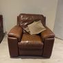 Leather Sofa Set Image 6
