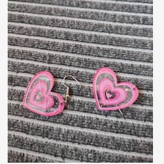 Lovely Heart-Shaped Earrings