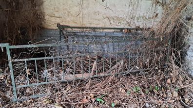 Vintage garden fencing/metal gates