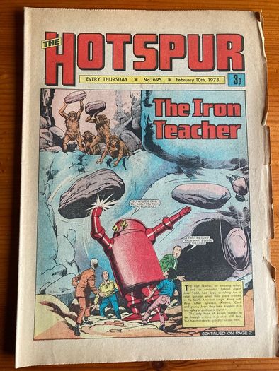 Comics: 'The Hotspur' 1973 (17 numbers)
