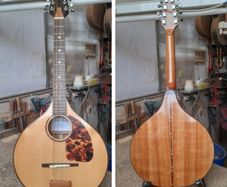 Handmade octave mandolin