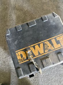 3 Dewalt t stak bokes and 1 skil saw box