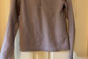 jumper fleece girl purple decathlon