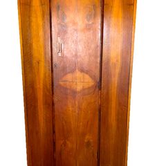 Mid-century art deco wooden wardrobe