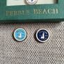 Lovely boxed golf ball markers from Pebble Beach and Rosslare golf clubs Image 3